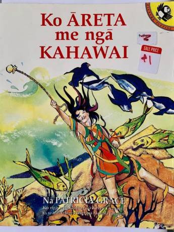 Book cover: Ko Āreta me ngā Kahawai
