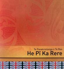Book cover: He Pī Ka Rere 1