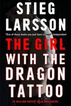 Book Cover: The Girl with the Dragon Tattoo cover 